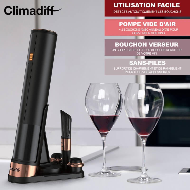 4-in-1 ikraunamas elektroninis kam¨ciatraukis TBEVOLUTION - Climadiff