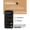 Dvigubo zonos senstantis vyno rusys MILLESIME240DB - 237 buteliai - Climadiff