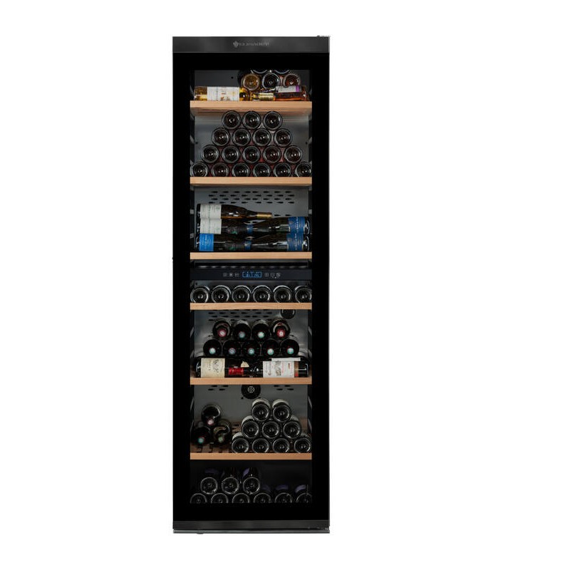Double-zone ageing wine cellar MILLESIME240DB - 237 bottles - Climadiff